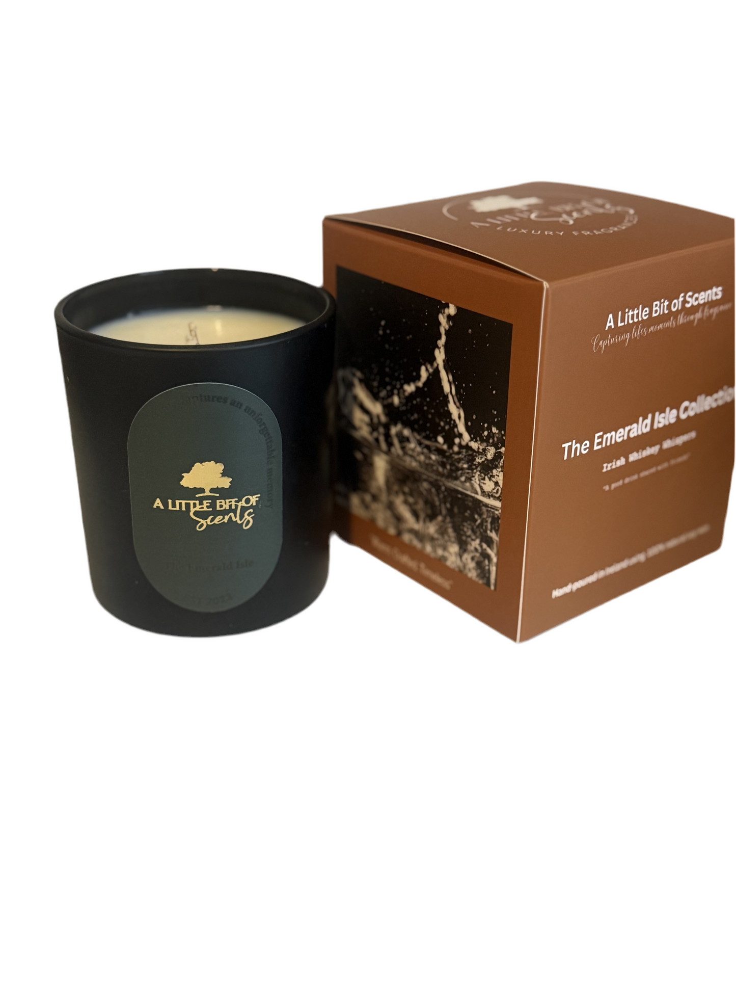 Irish Whiskey Whispers Scented Candle