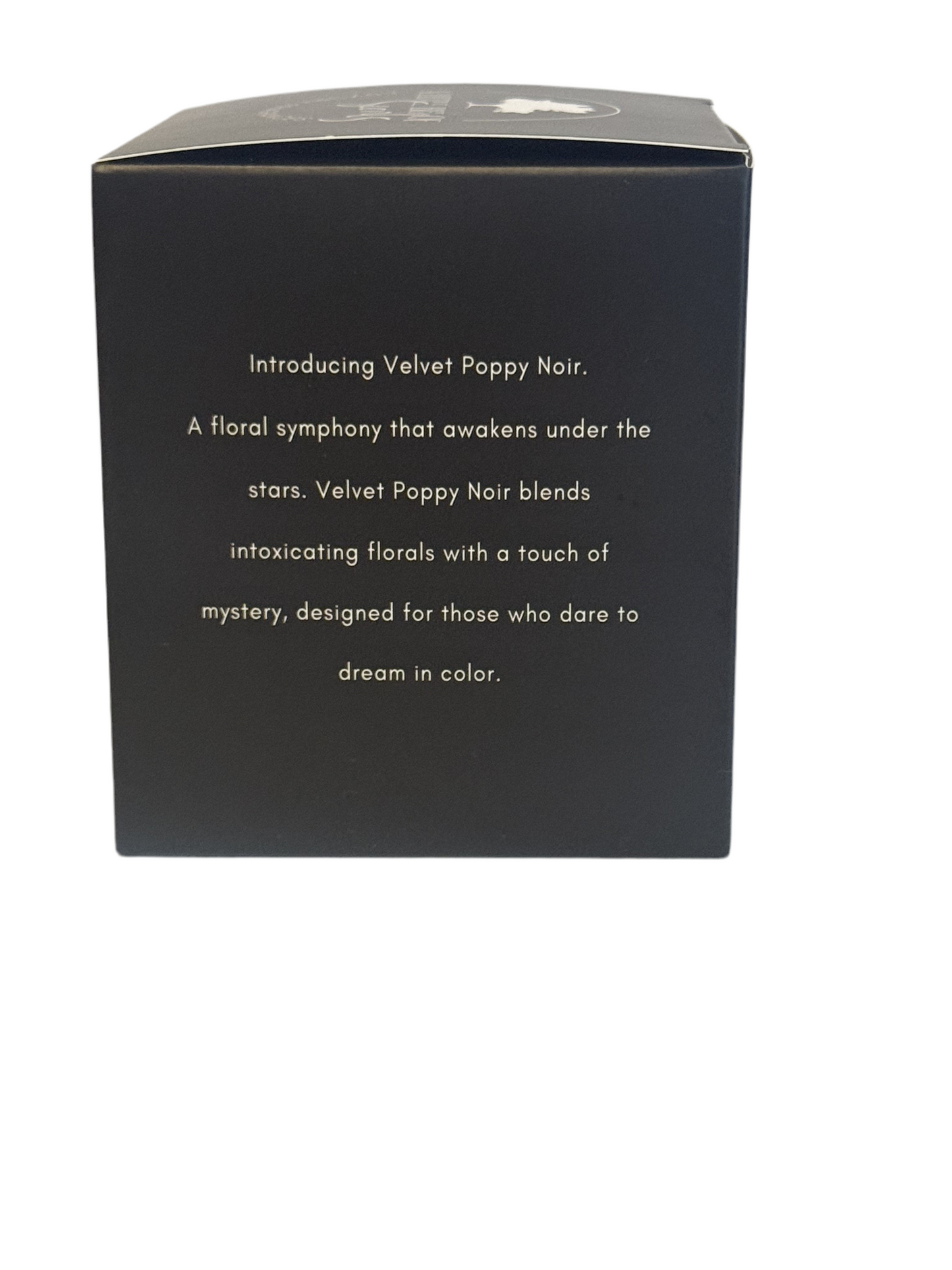 Velvet Poppy Noir Scented Candle