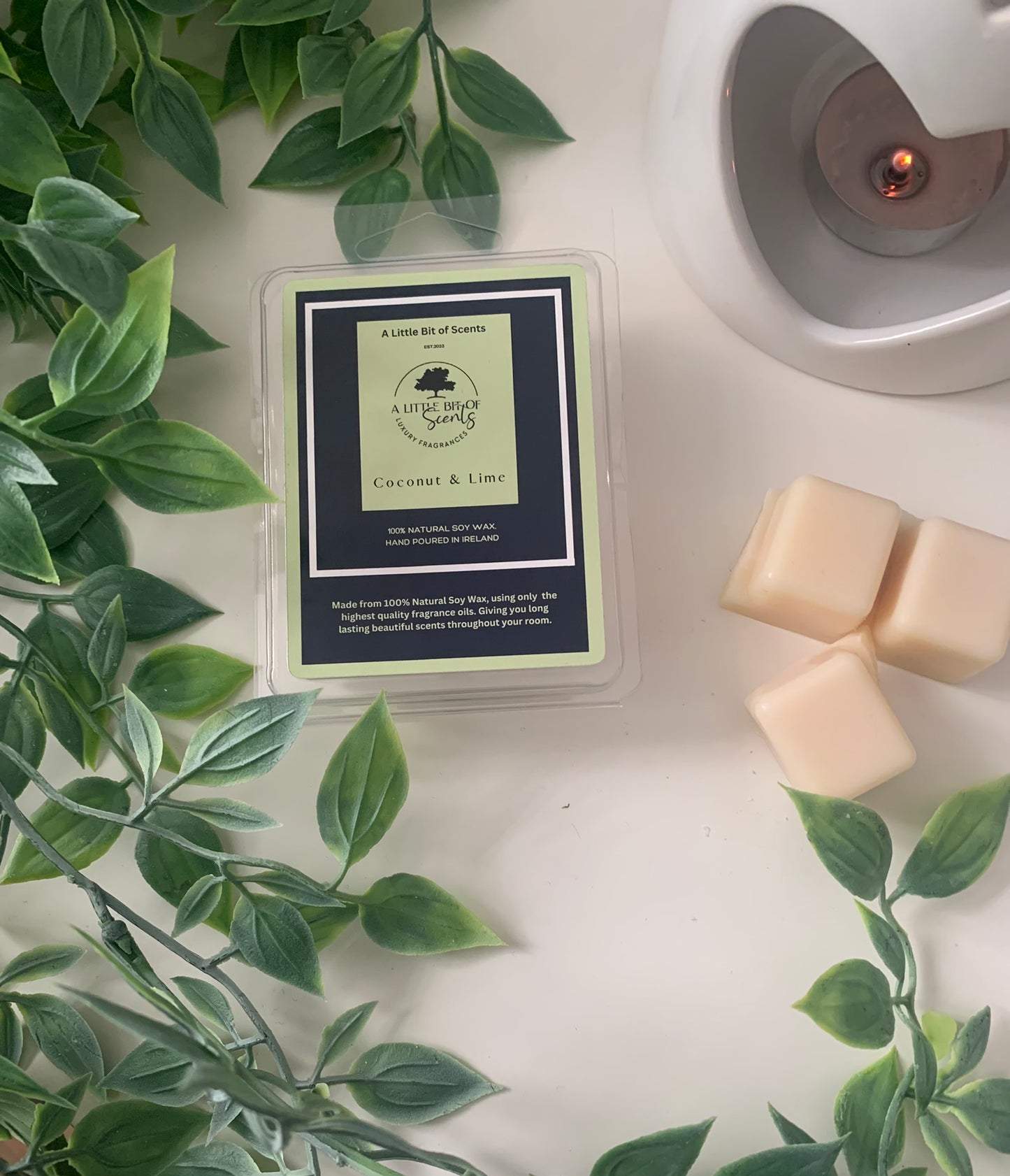 Coconut and Lime Soy Wax Melt