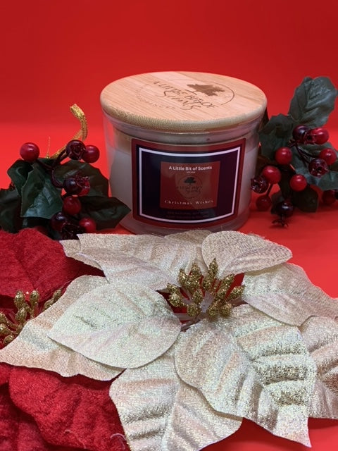 Christmas wishes scented candle