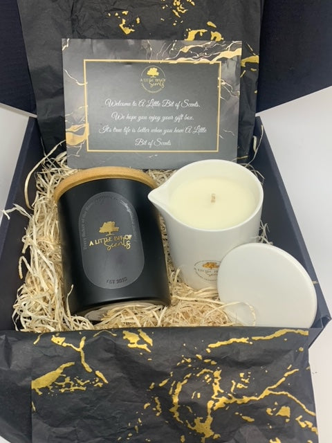 Candle and Skin Serum Candle Gift Box