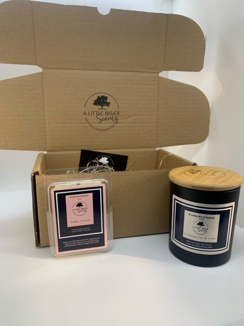 wax melt and candle