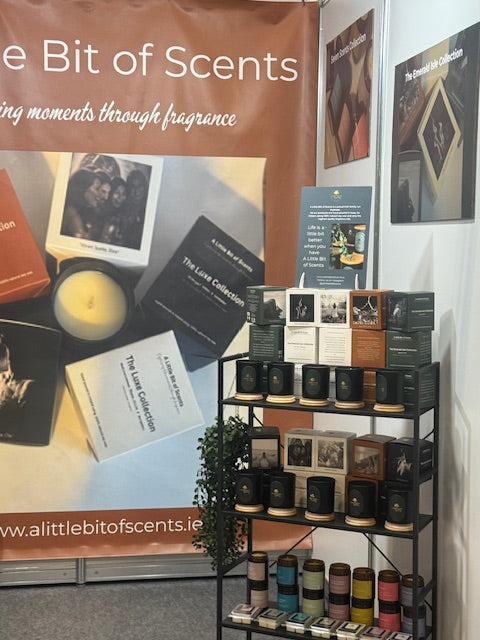 Exhibiting at Showcase Ireland with luxury scented candles