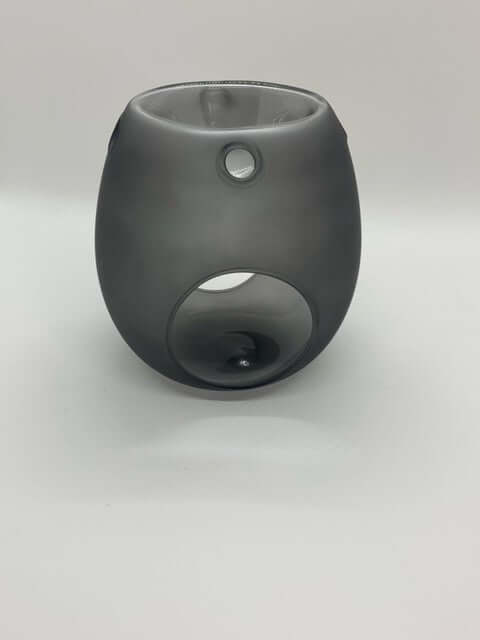 Black Frosted wax melt burner