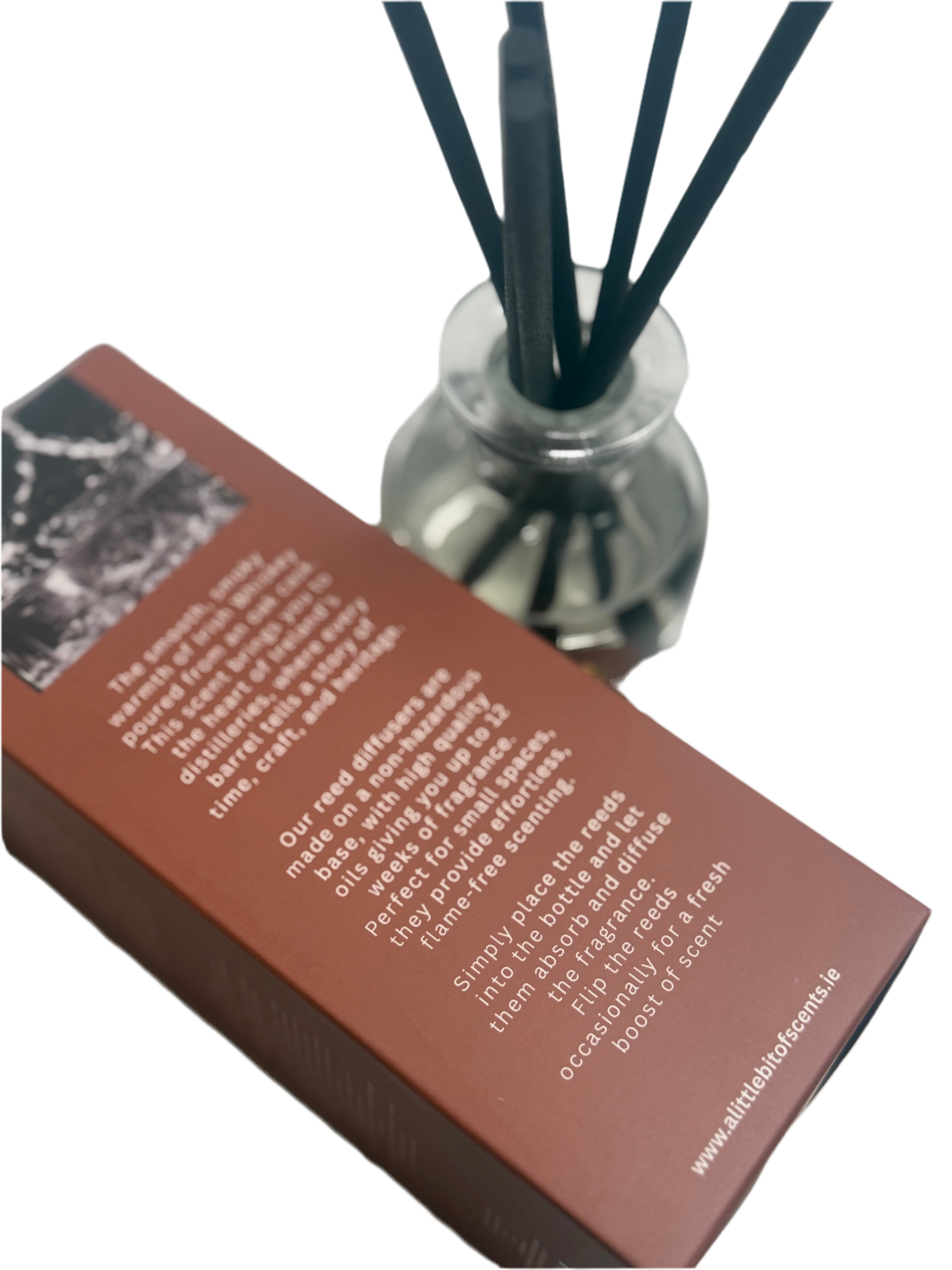 Old Whiskey Whispers Reed Diffuser