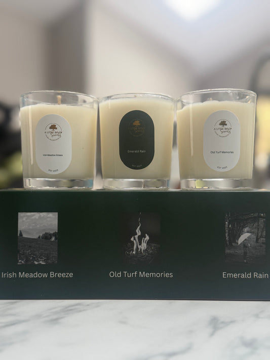 Emerald Isle Trio Candle Set