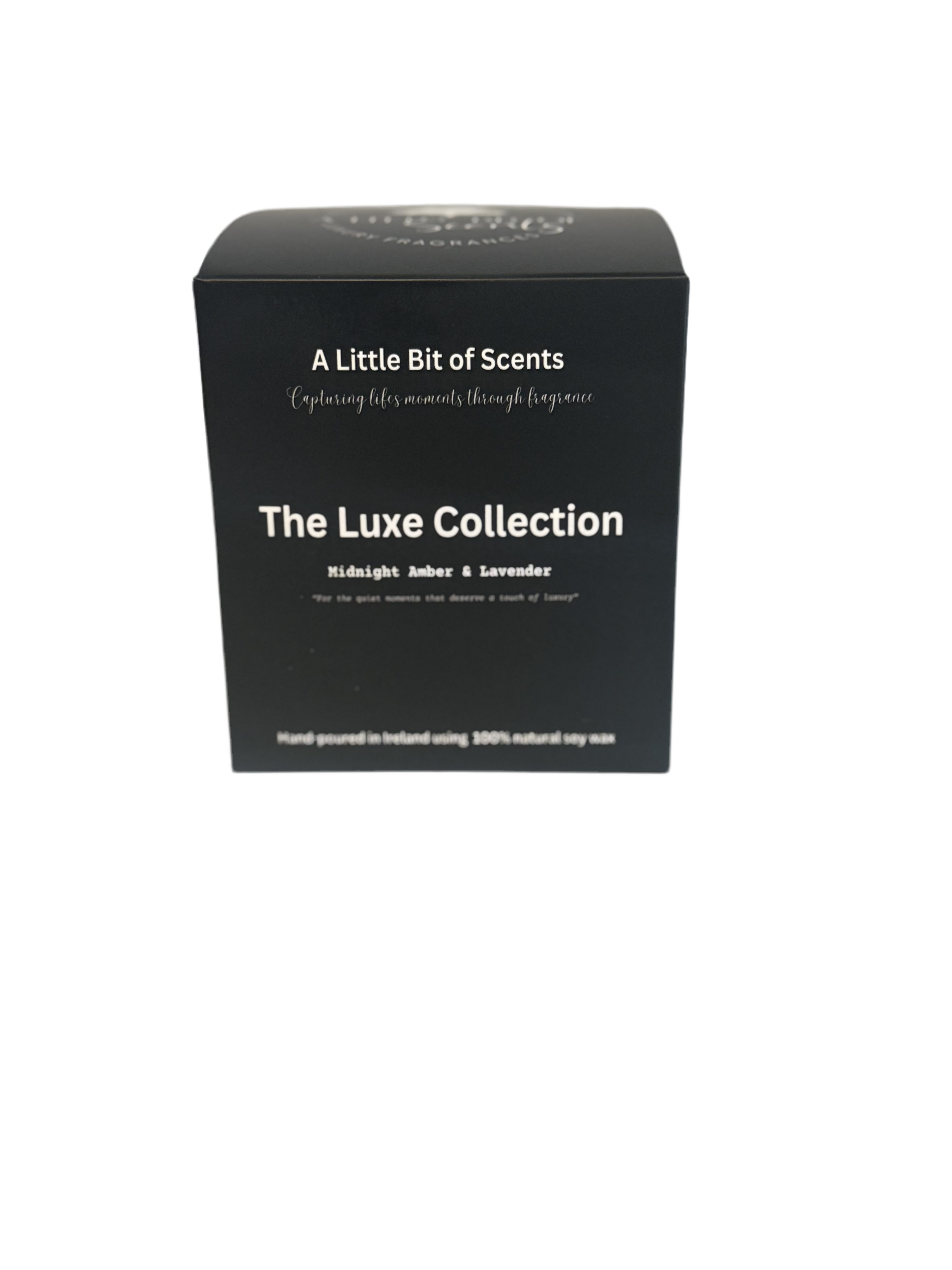 Midnight Amber & Lavender Scented  Candle