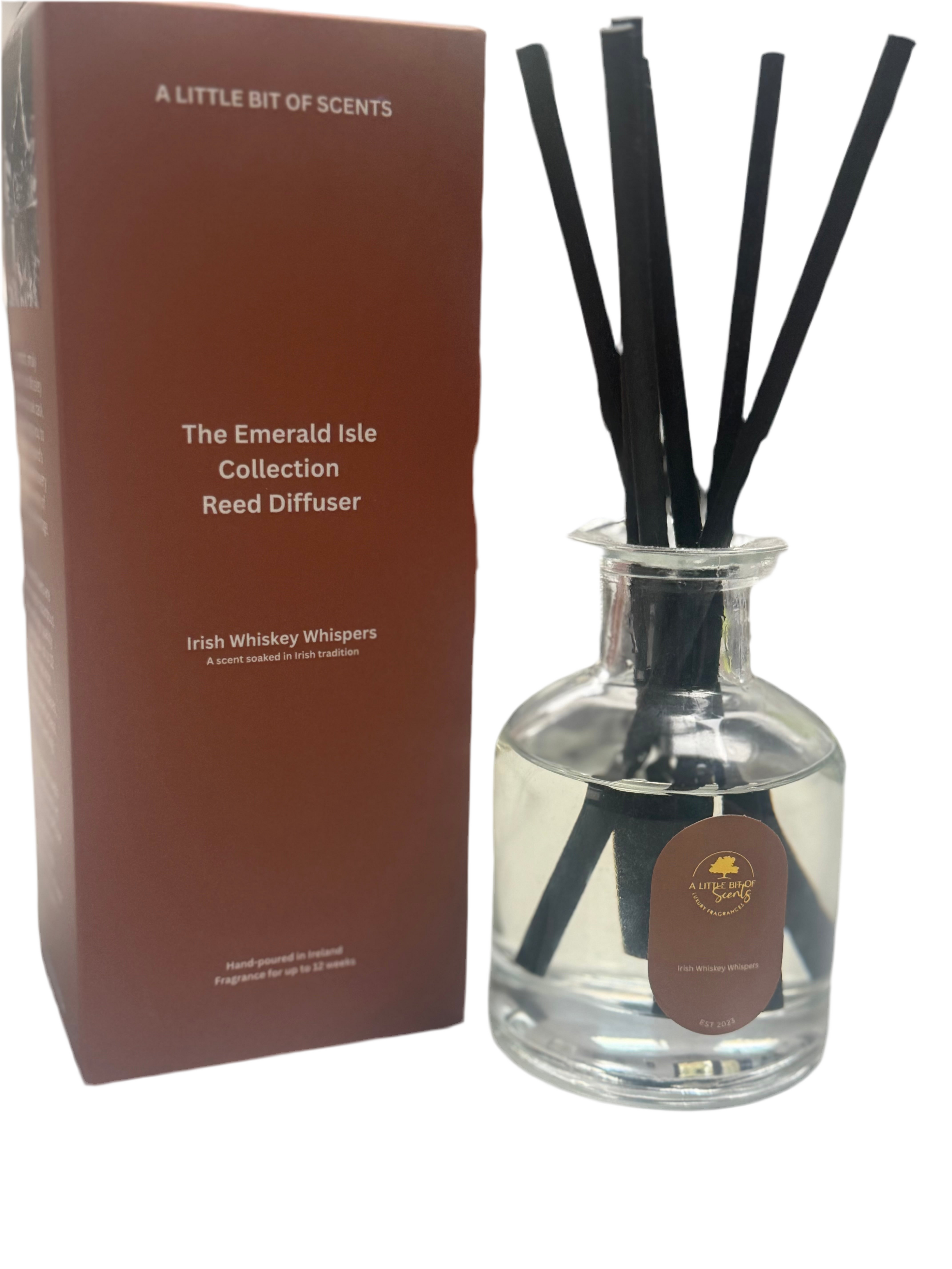 Old Whiskey Whispers Reed Diffuser