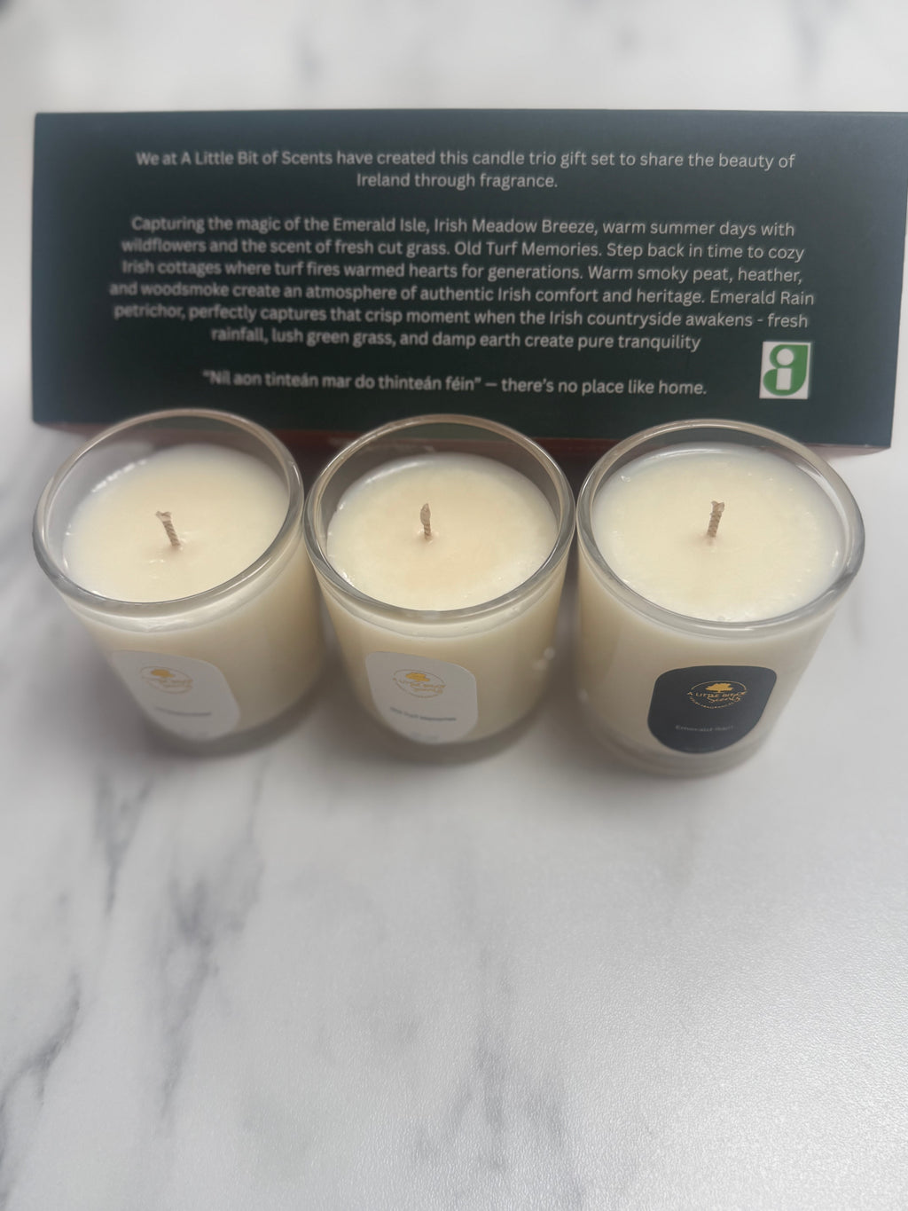 Emerald Isle Trio Candle Set