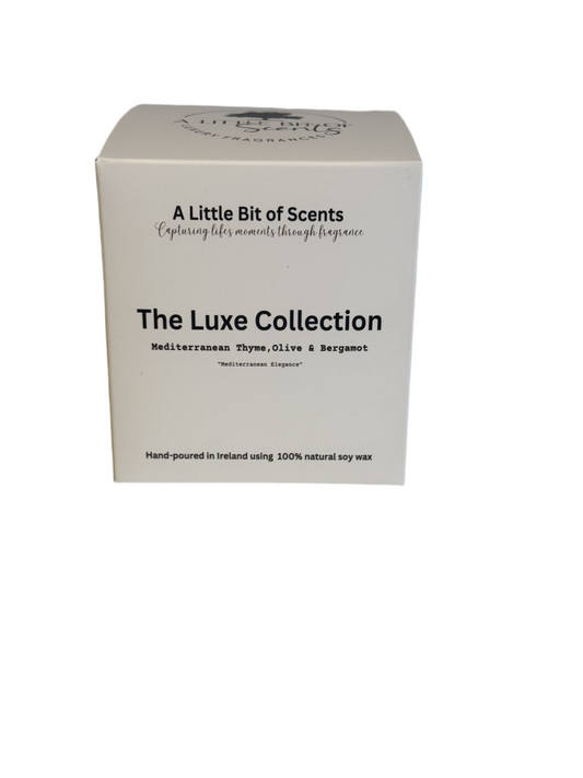 Mediterranean Thyme Olive & Bergamot Scented Candle