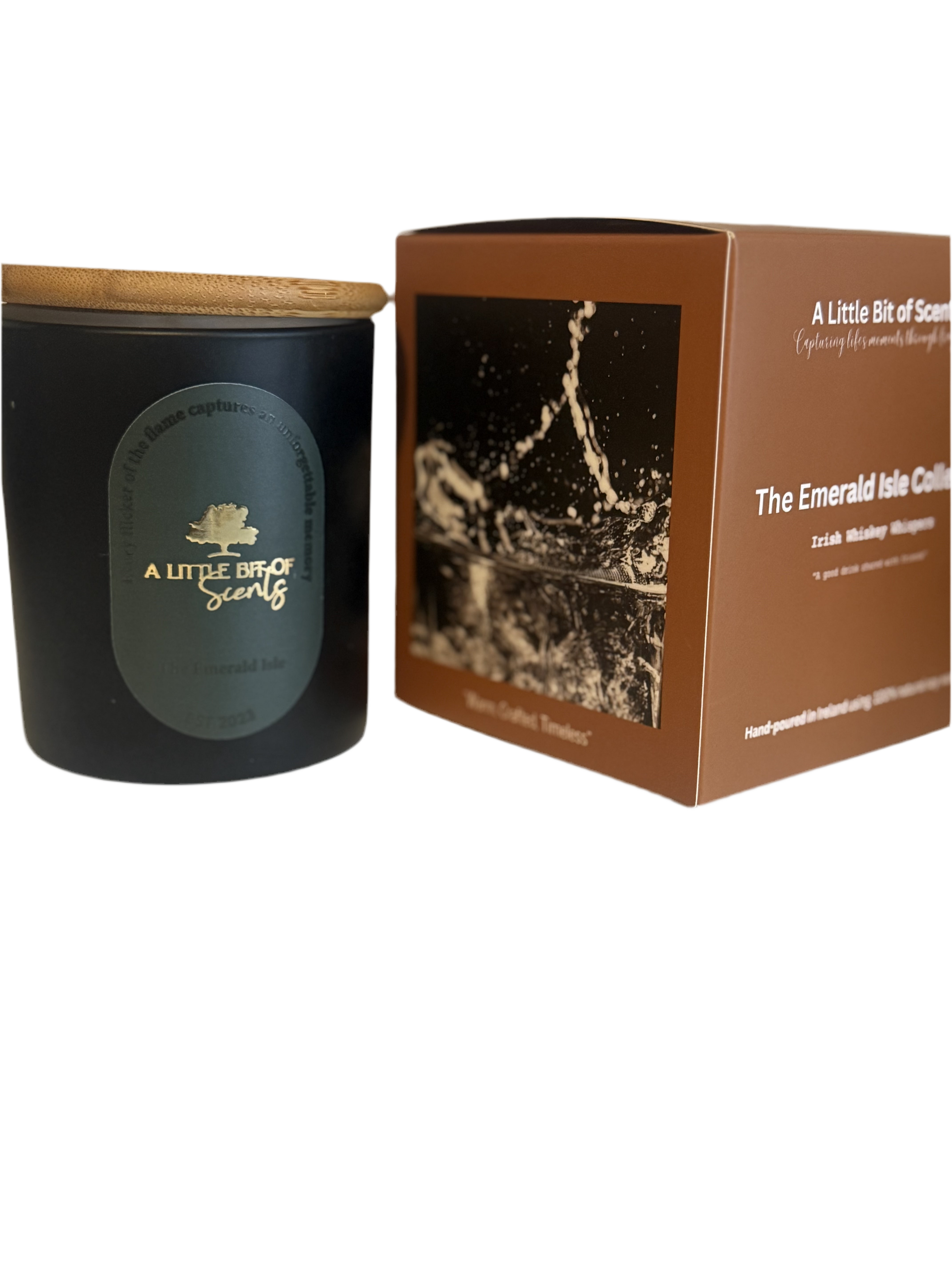 Irish Whiskey Whispers Scented Candle