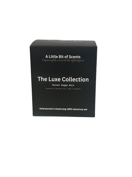 Velvet Poppy Noir Scented Candle