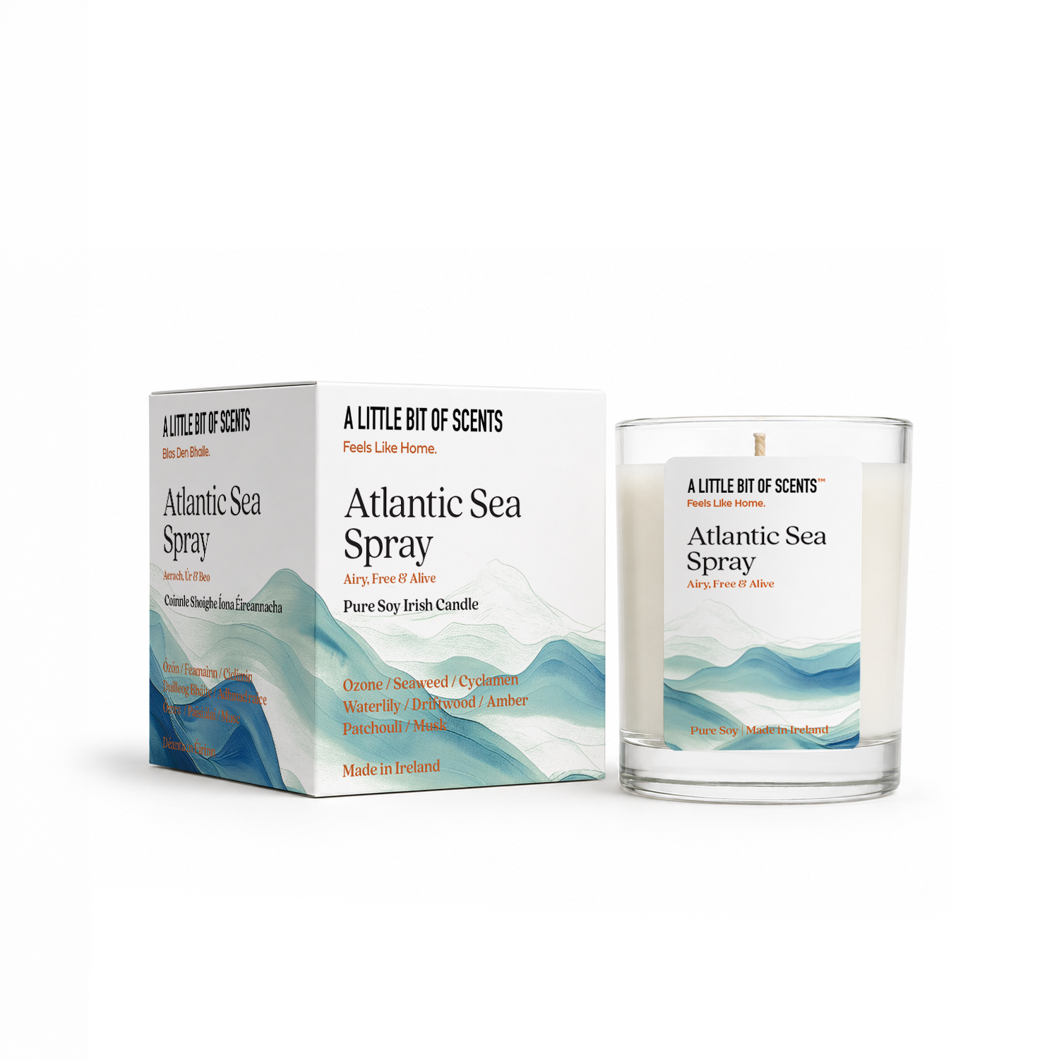 Atlantic Sea Spray Scented Candle