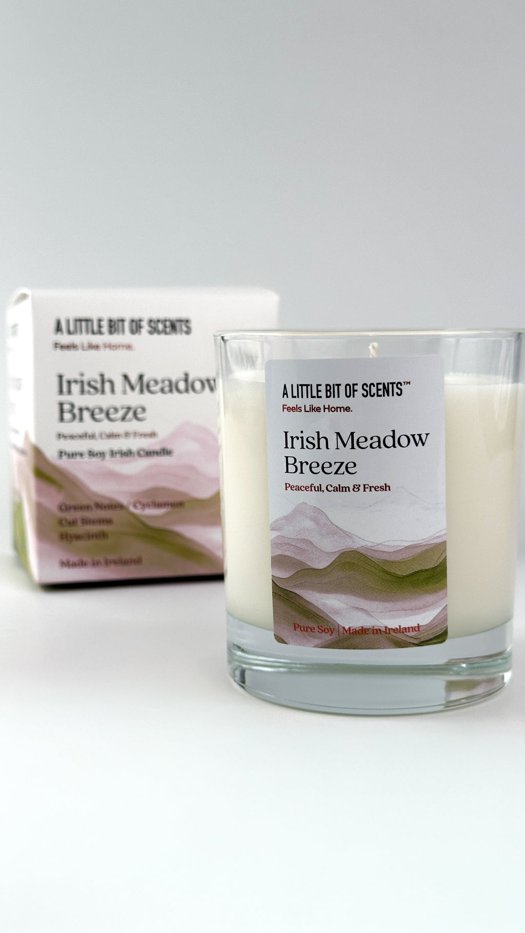 Irish Meadow Breeze Scented Candle