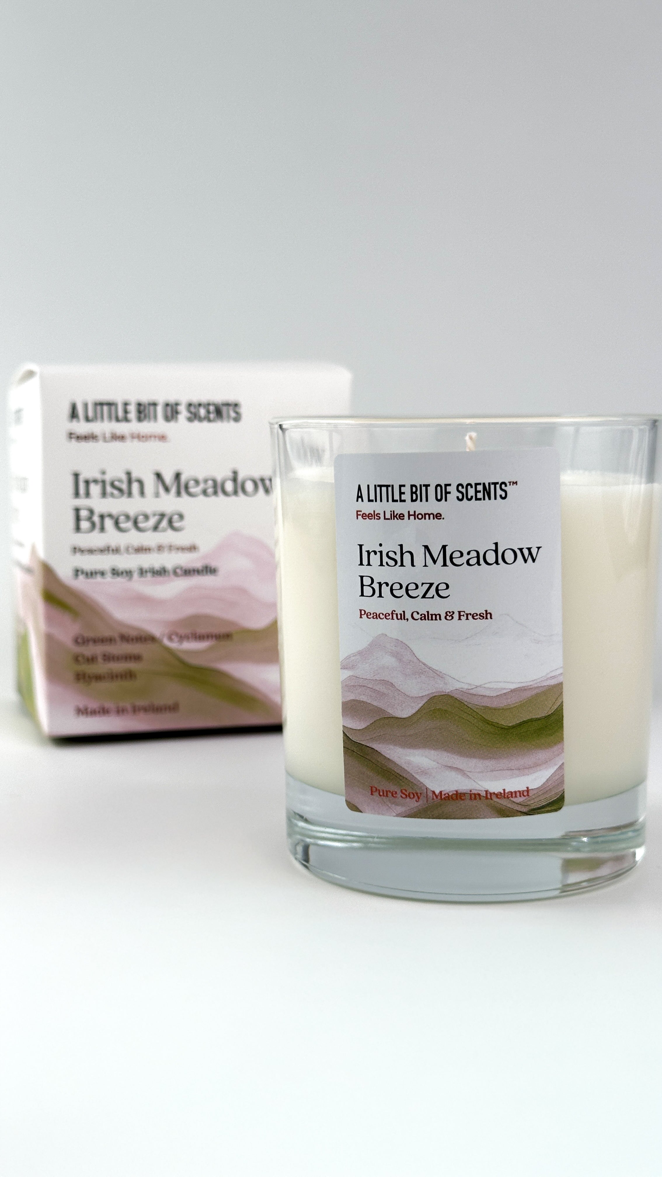 Irish Meadow Breeze Scented Candle