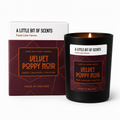 Velvet Poppy Noir Scented Candle