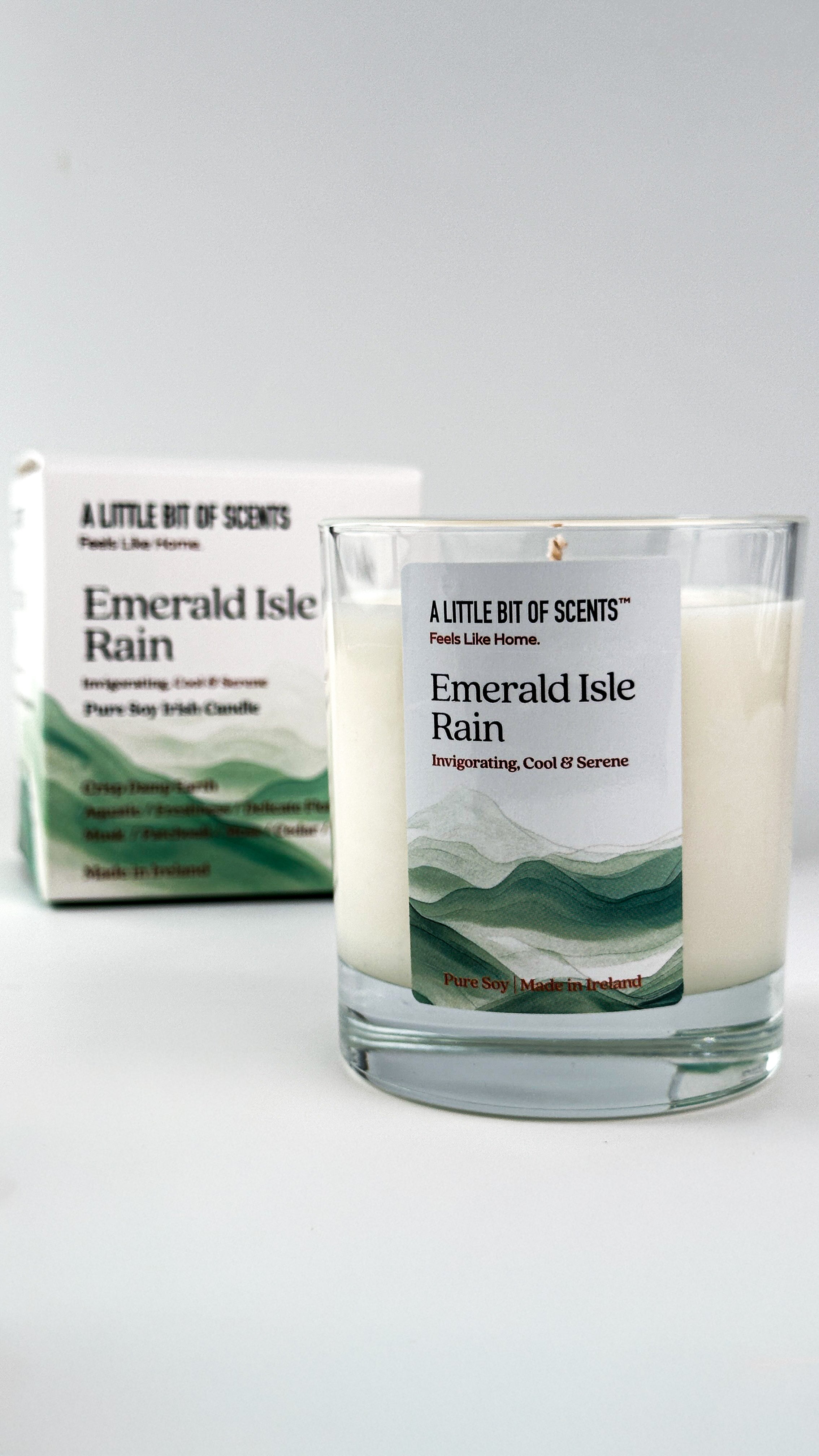 Emerald Isle Rain Scented Candle