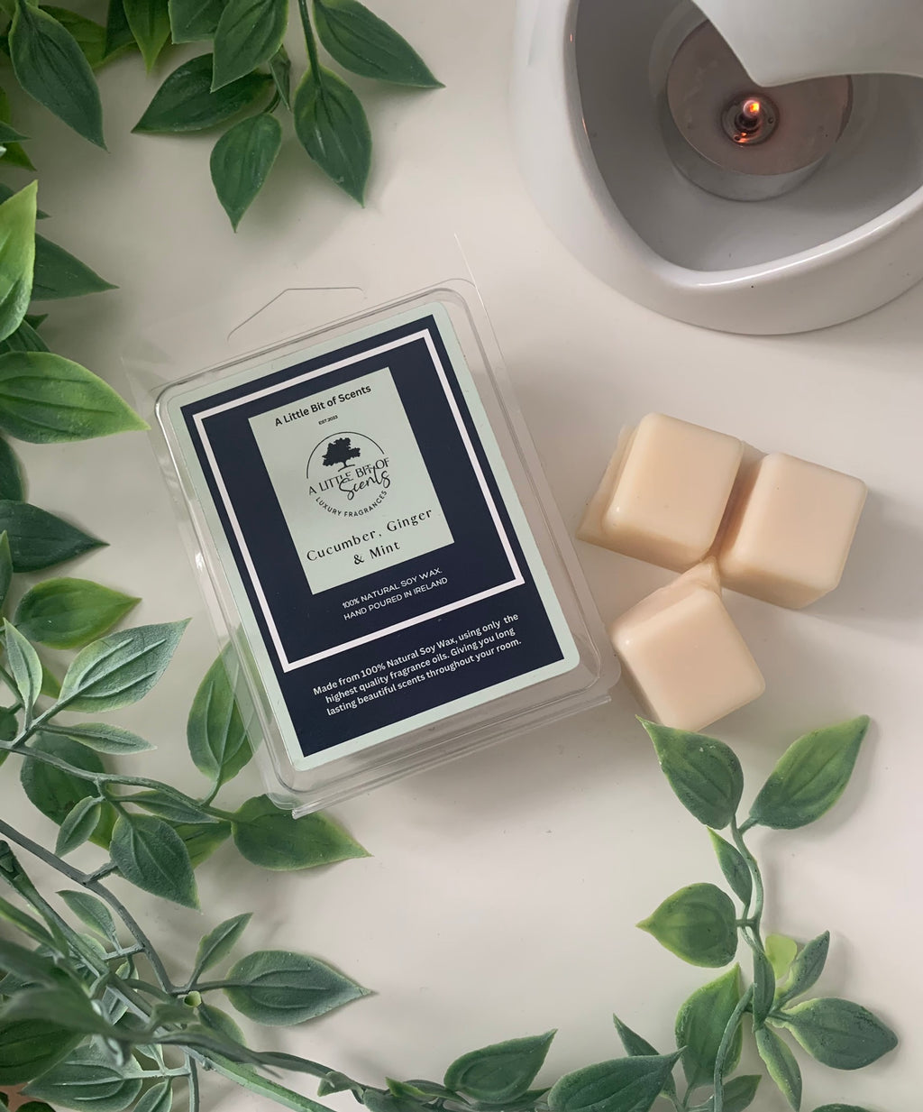 Cucumber Ginger and Mint Soy Wax Melt