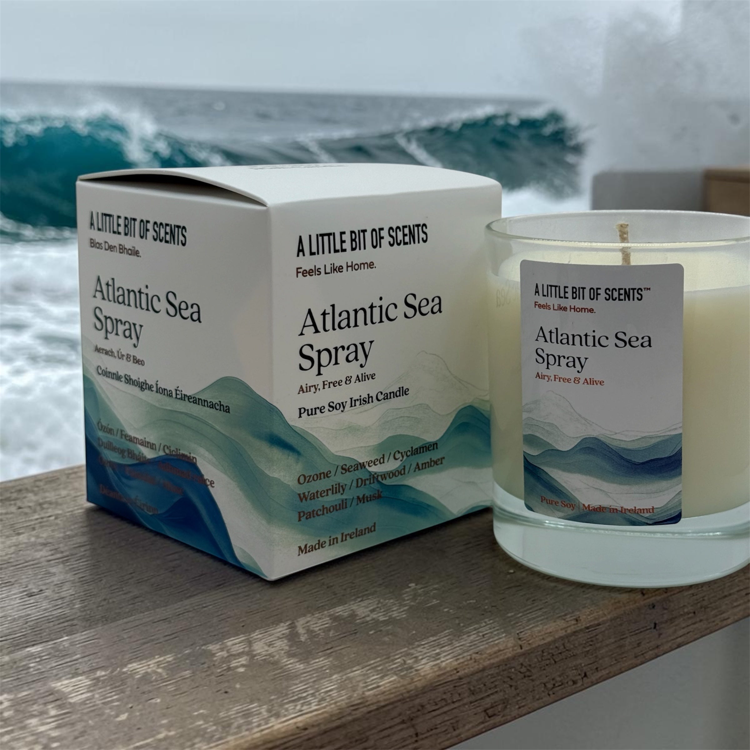 Atlantic Sea Spray Scented Candle