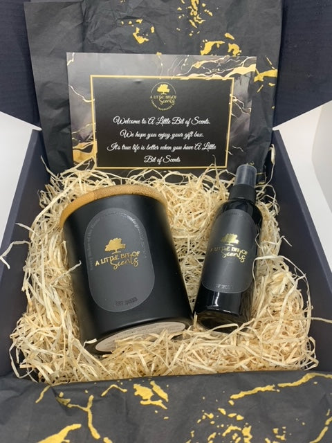 Candle and Room Spray Gift Box