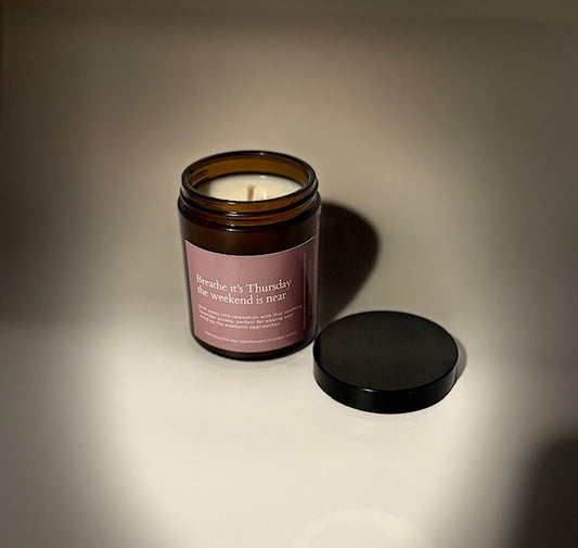 Breathe It's Thursday – Lavender Scented Candle