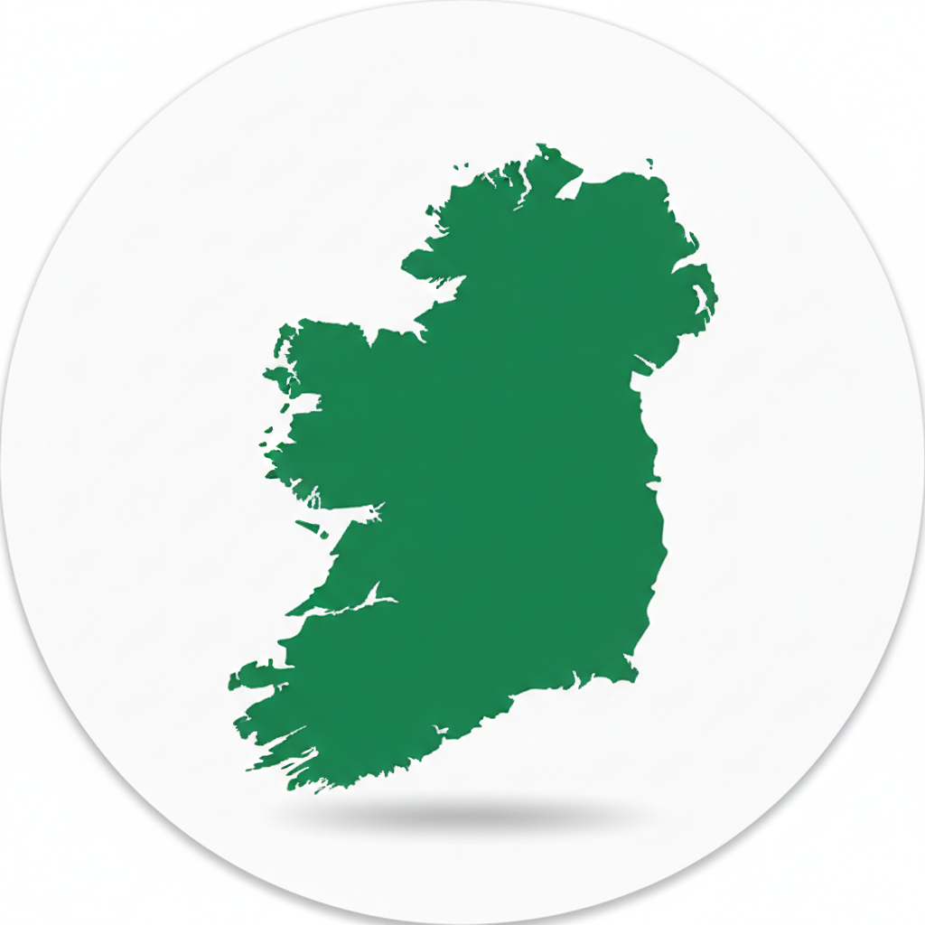 map of ireland icon