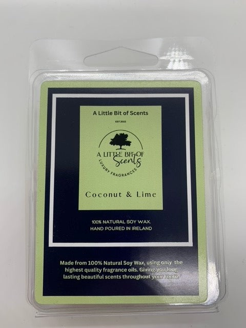  Coconut and Lime wax melt